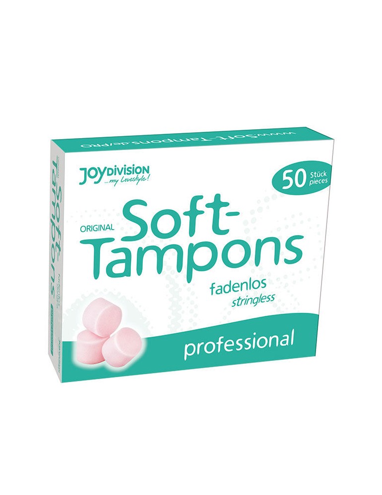 soft-tampons professionnels / tampons originaux 50uds