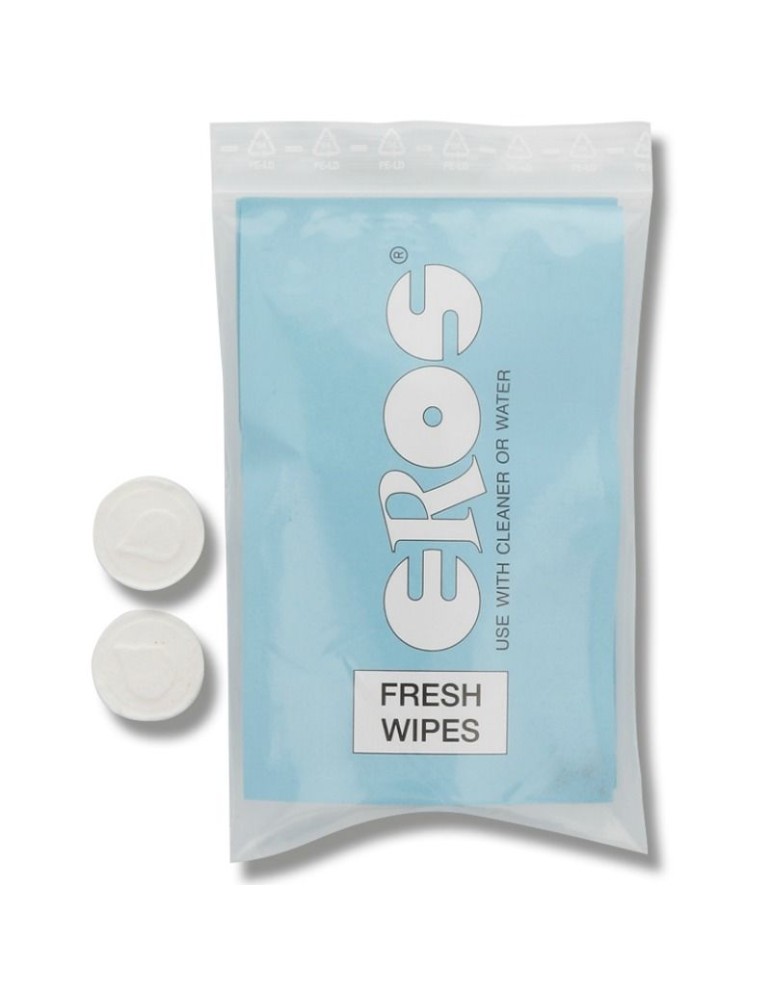 lingettes nettoyantes fraîcheur eros intime