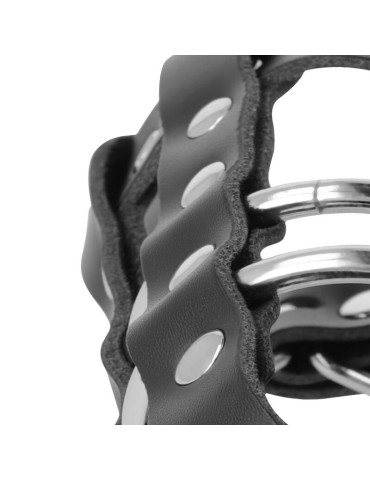 cuir de chasteté cage obscurité avec cadenas_4