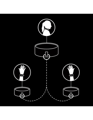 col soumis fétiche et menottes en cuir vegan_3