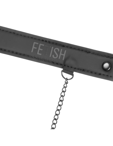 collier de soumission fétiche avec pinces à seins_3