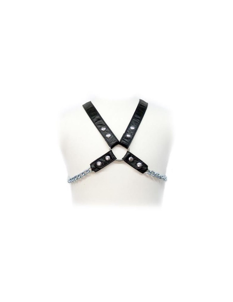 harnais de chaîne de corps en cuir ii