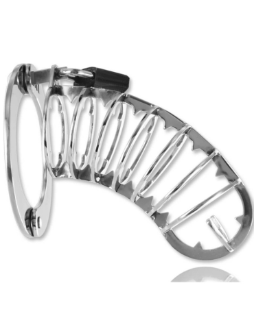 cage à pénis metalhard avec serrure de sécurité 14 cm