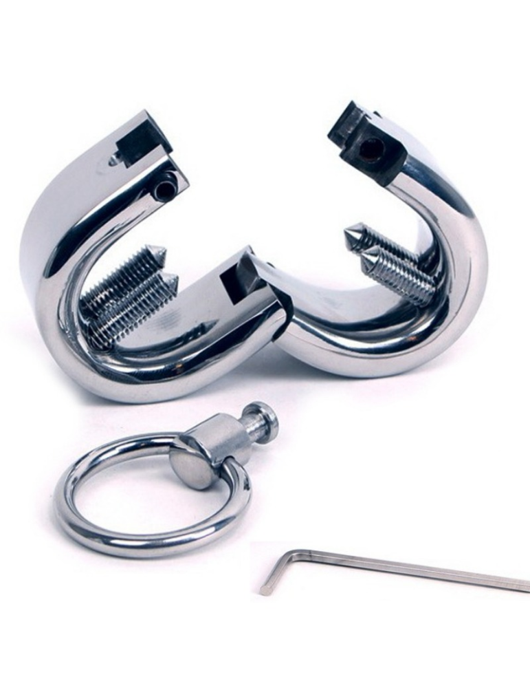 bracelet de testicule en métal dur_2