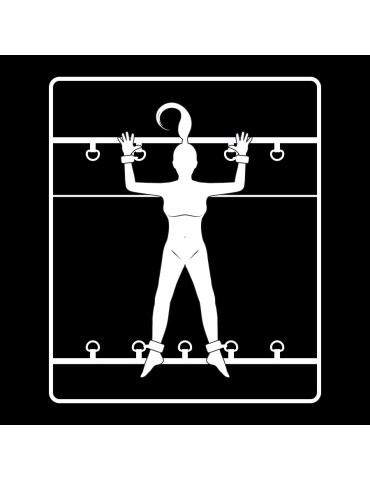 fétichisme soumis ensemble bondage lit luxe_4