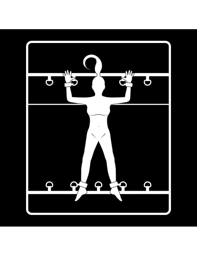 fétichisme soumis ensemble bondage lit luxe_4