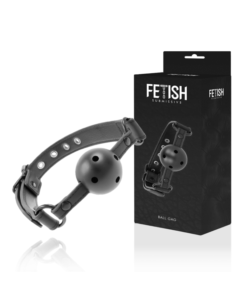 fétiche soumis respirant bâillon