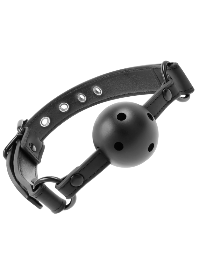 fétiche soumis respirant bâillon_2