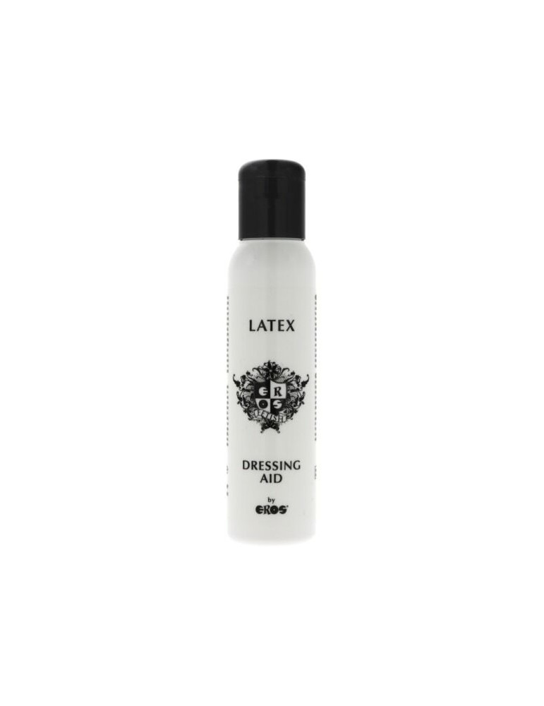 lubrifiant eros fetish line pour vêtements en latex 100 ml