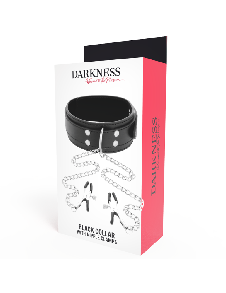 collier obscurité avec pinces à tétons noires_4