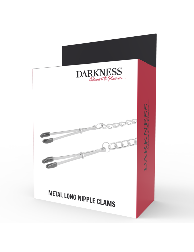 pinces à tétons métalliques réglables obscurité_4