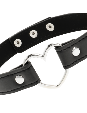 collier coquette accessoire en cuir vegan femme coeur_4