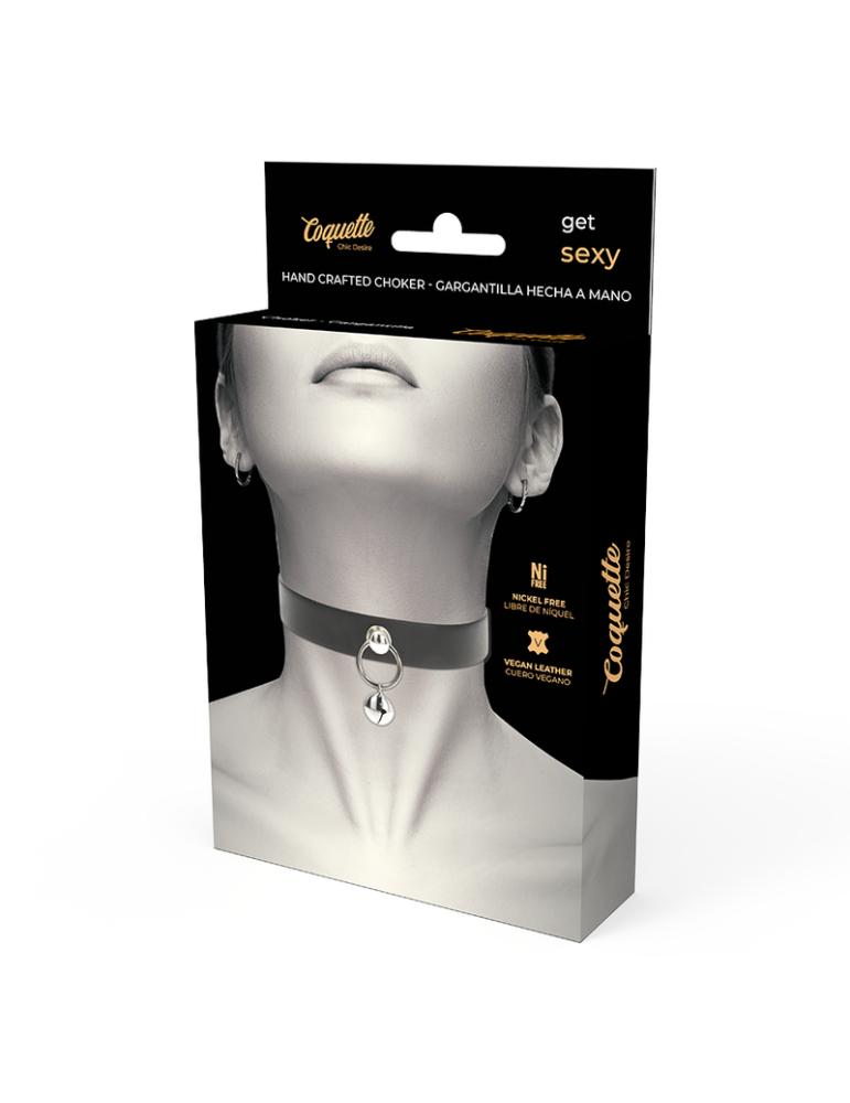 collier coquette accessoire en cuir vegan femme cloche_5