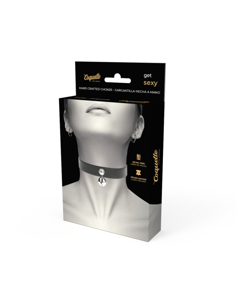 collier coquette accessoire en cuir vegan femme cloche_5