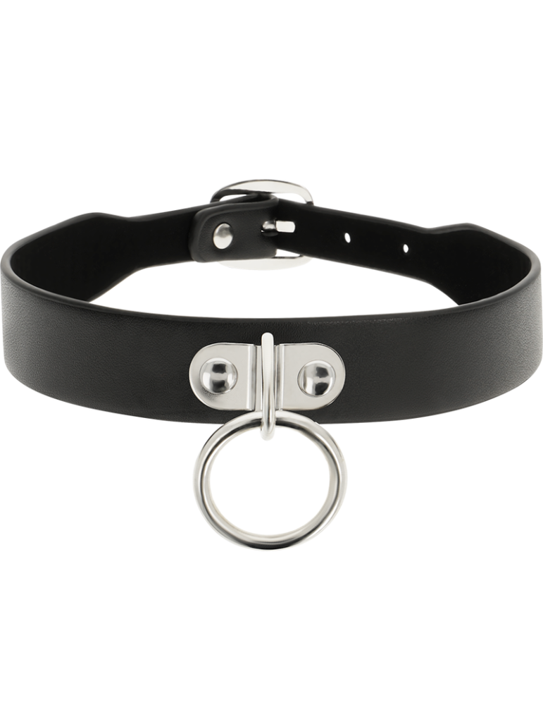 collier coquette accessoire en cuir vegan femme fétiche_3