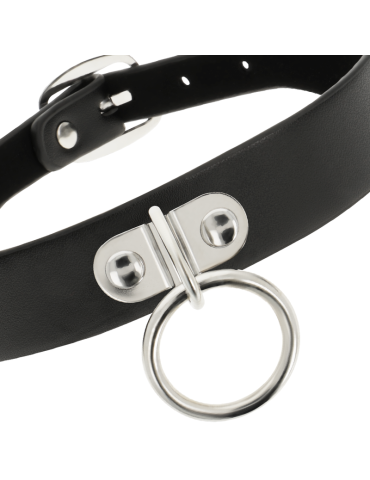 collier coquette accessoire en cuir vegan femme fétiche_4