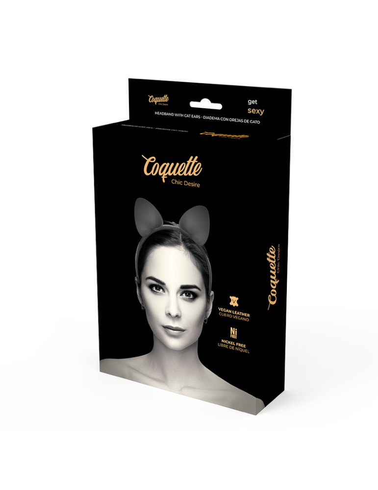 bandeau d'oreille de chat coquette chic désir_5