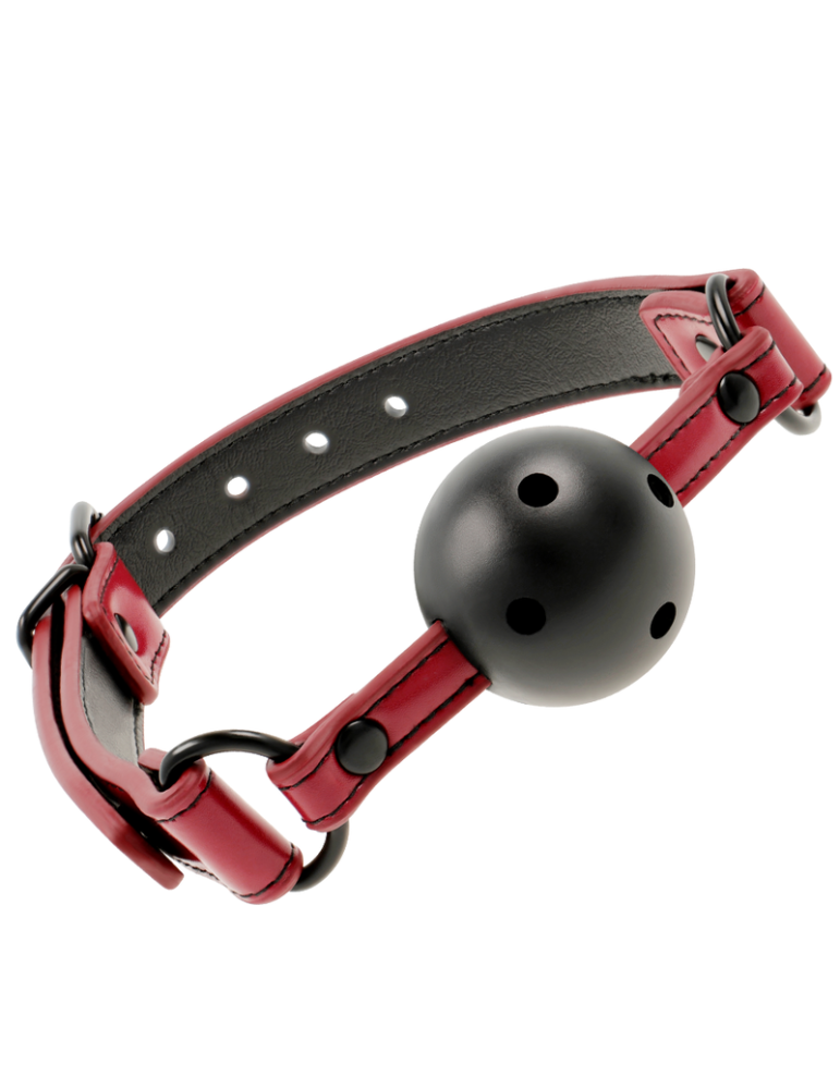 fétiche soumis chambre noire respirant bâillon_2