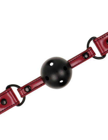 fétiche soumis chambre noire respirant bâillon_3