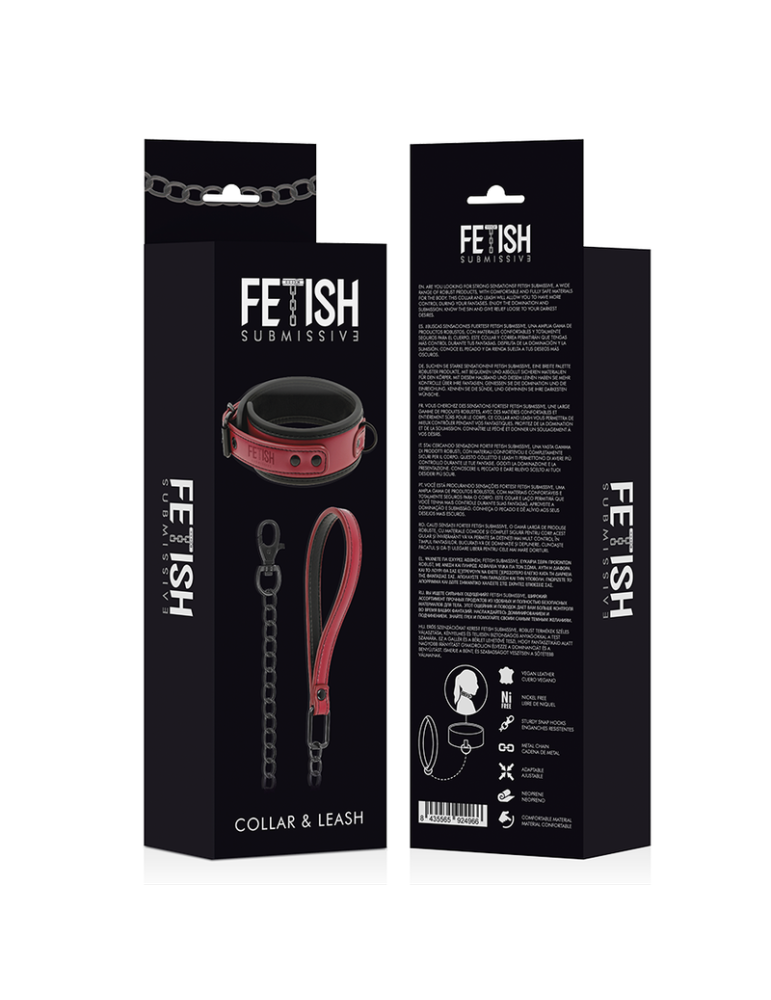 collier de chambre noire soumis fétiche avec chaîne_9