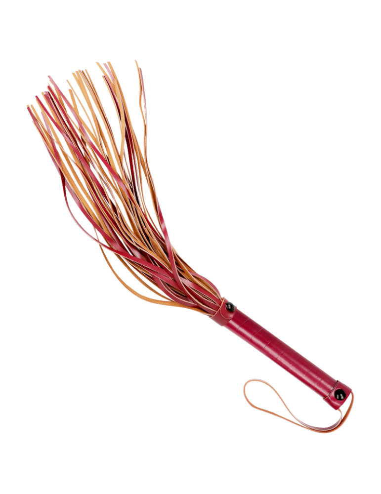 fétiche soumis pièce sombre fouet en cuir vegan_3