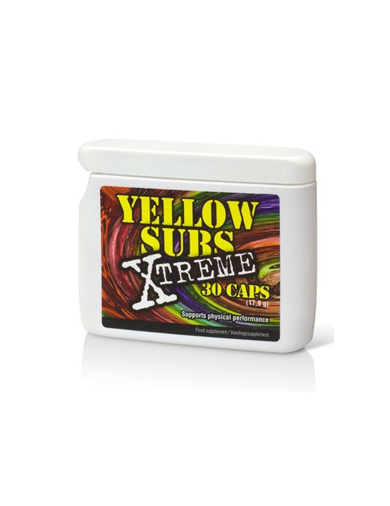 cobeco yellow subs xtreme energy avec caféine 30 gélules