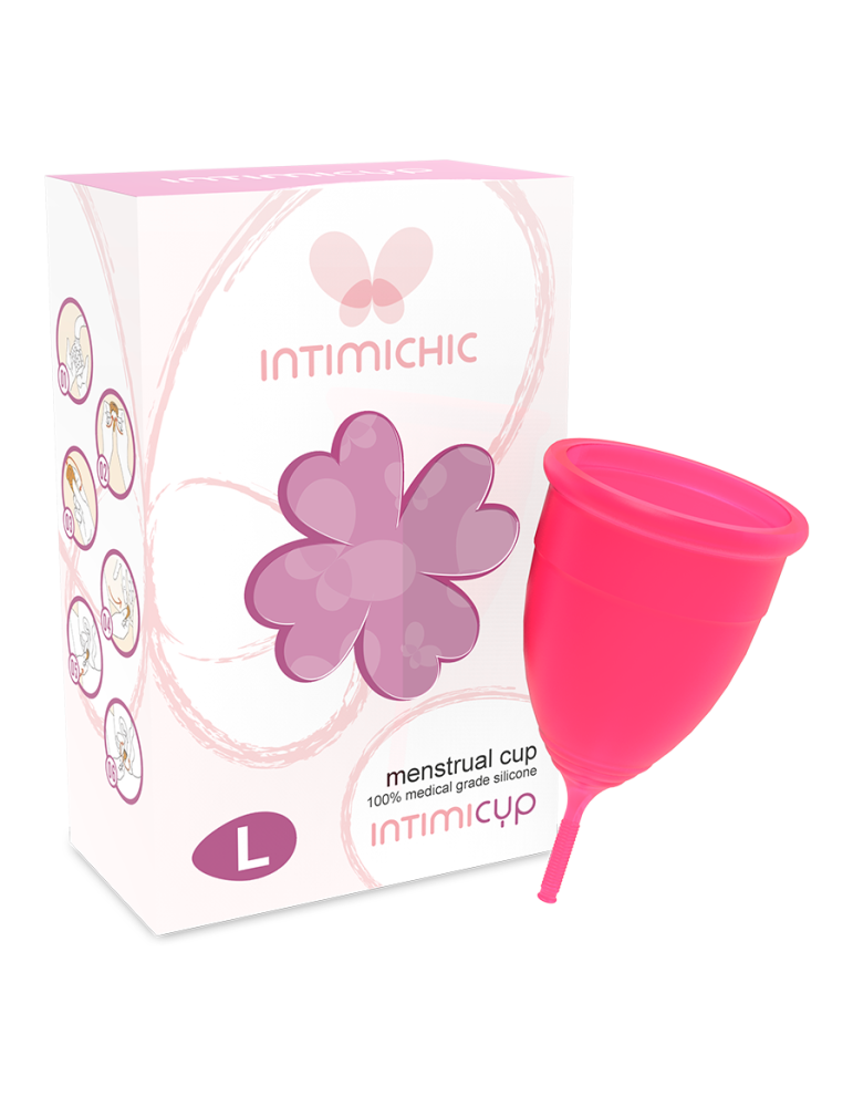 coupe menstruelle intimichic silicone medical l