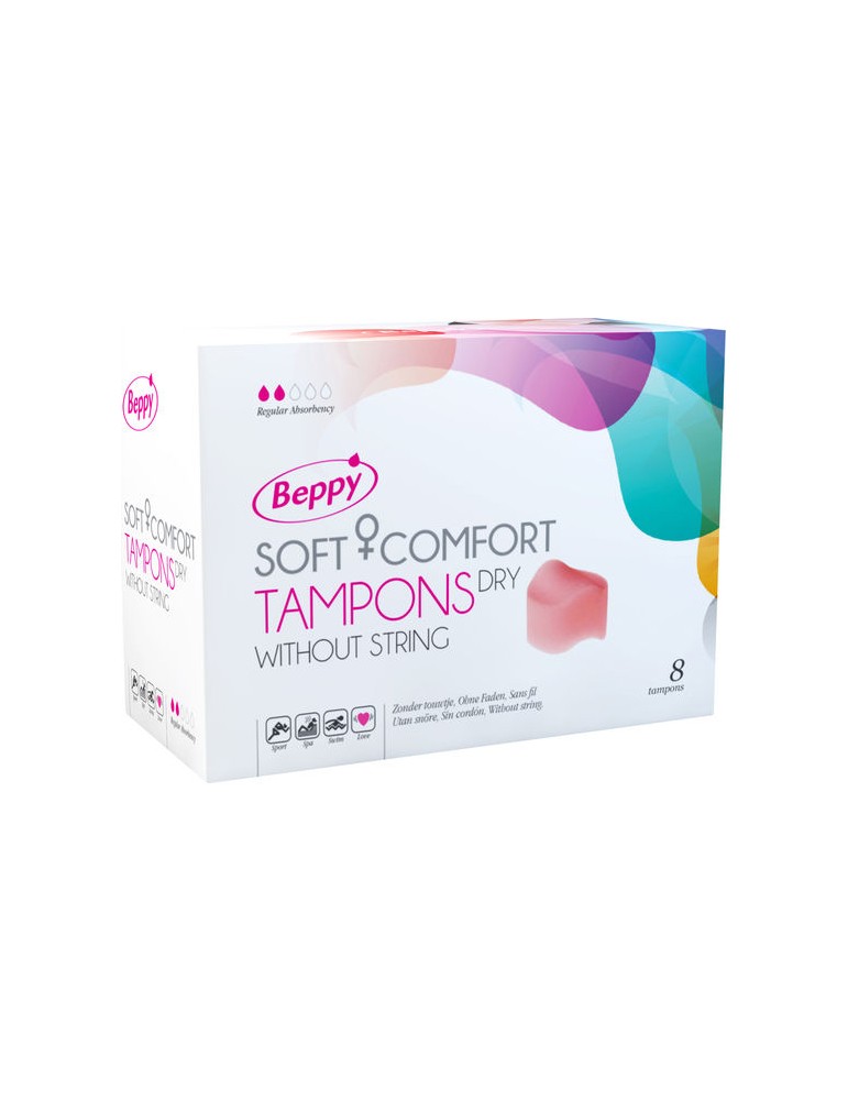tampons classiques beppy 8 unités