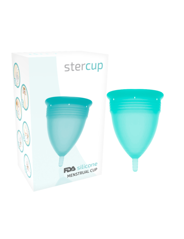 coupe menstruelle stercup fda silicone taille s aigue-marine