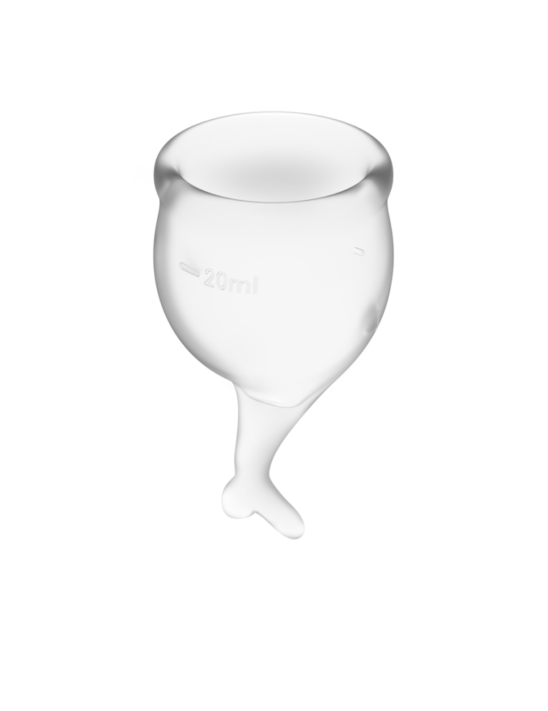 satisfyer feel secure kit coupe menstruelle transparente 15 + 20 ml_2