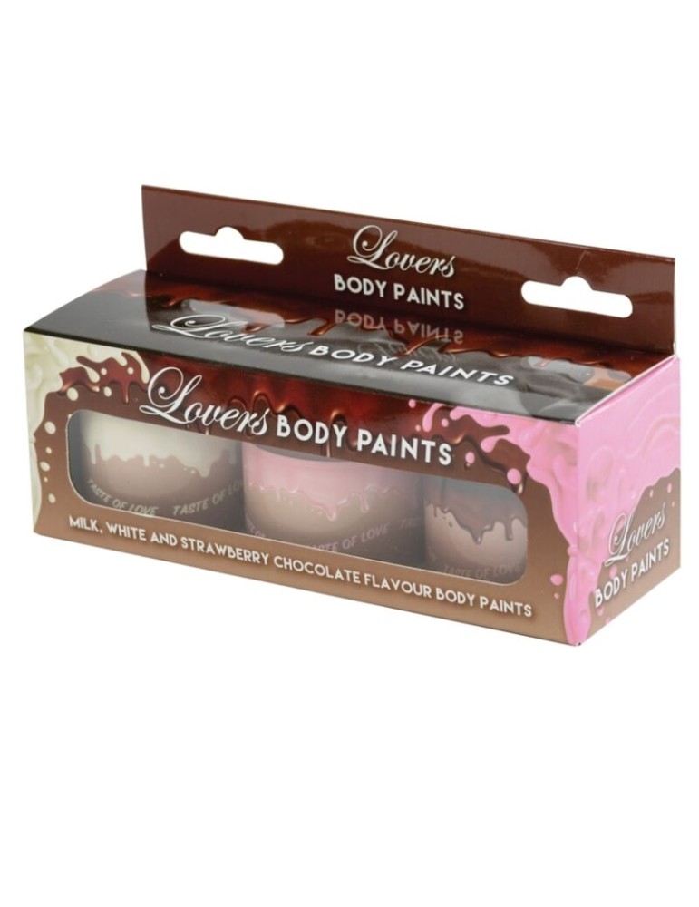 peinture pour le corps spencer et fleetwood chocolat 3 x 60 gr_2