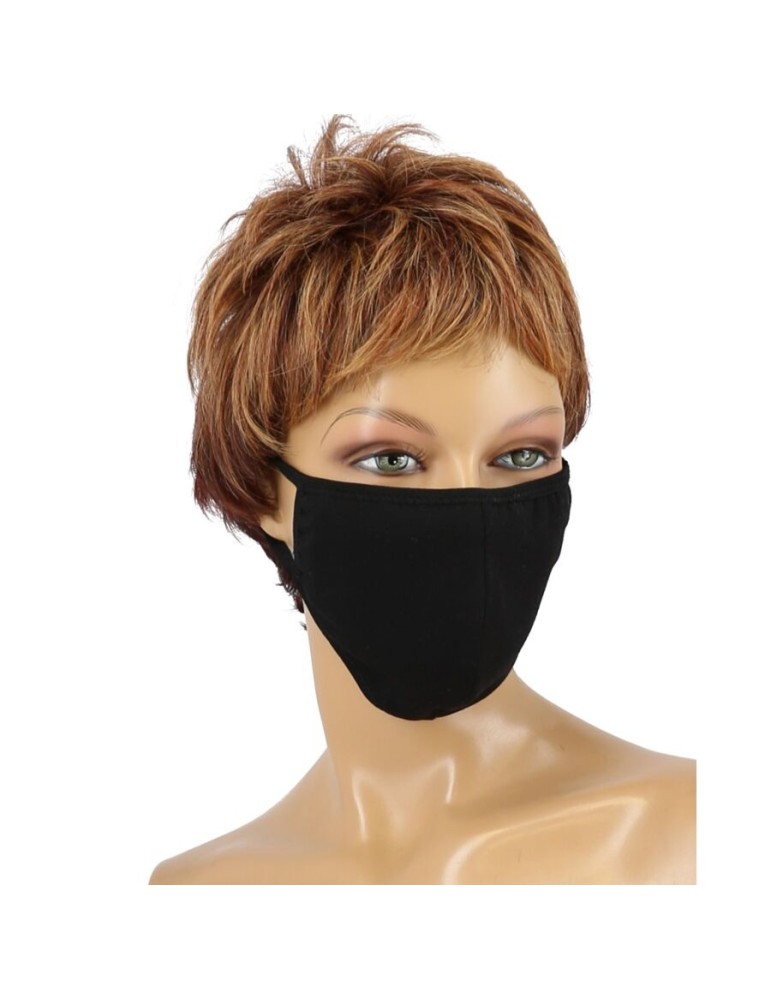 masque en coton noir covid-19