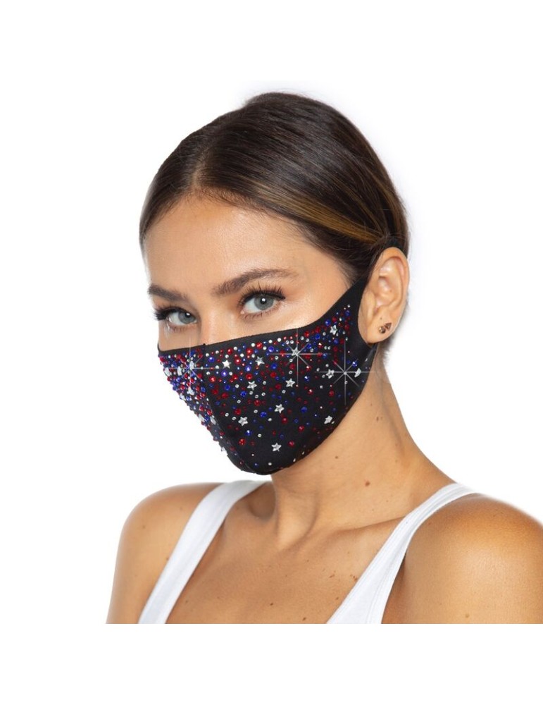 masque pour le visage leg avenue liberty rhinest_2