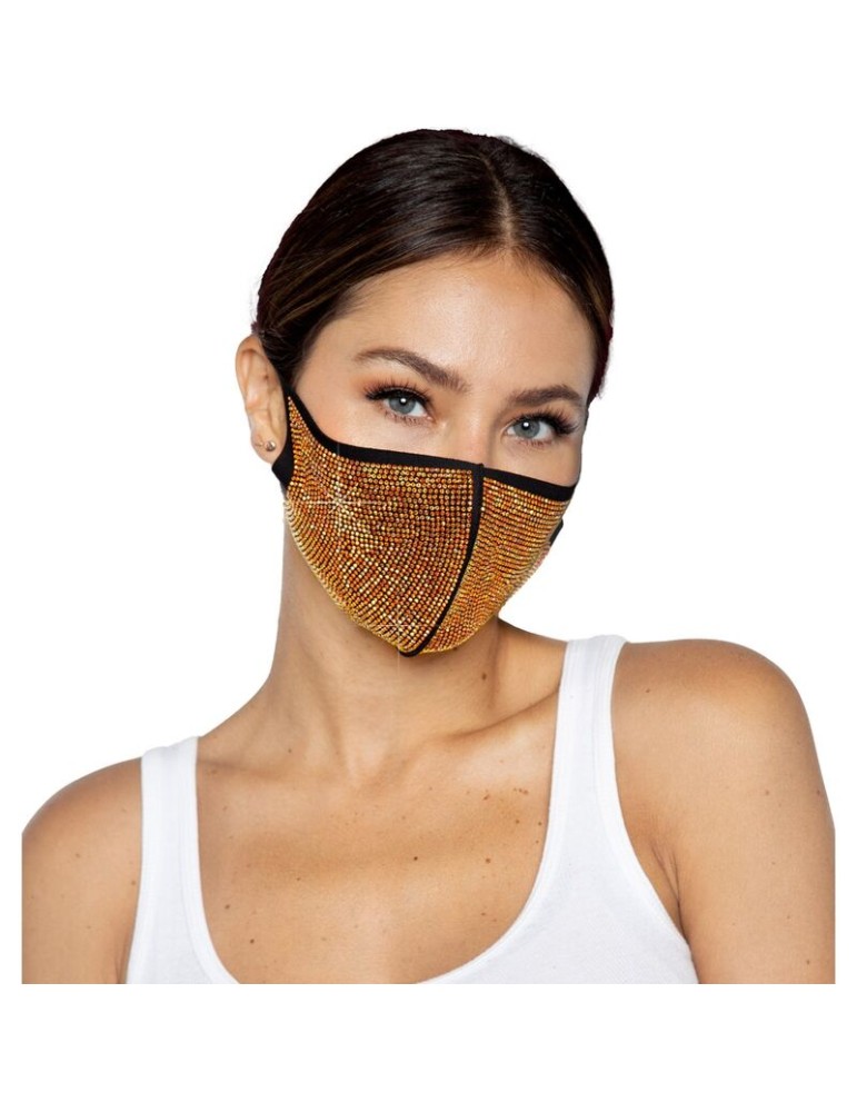 masque facial alexi rhinest leg avenue