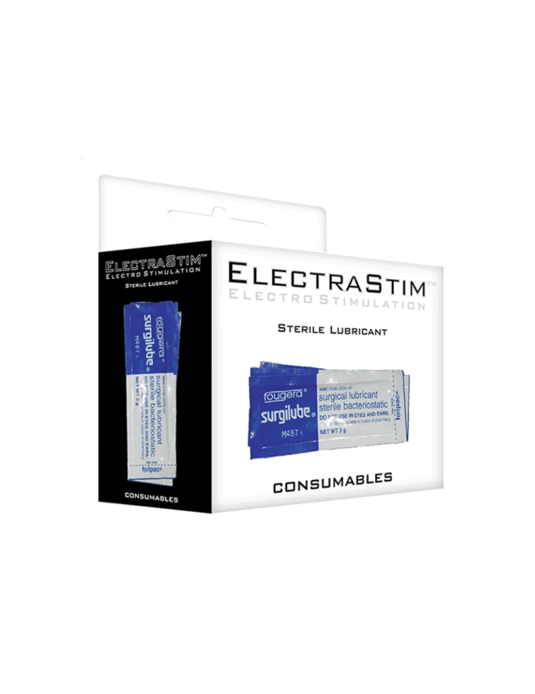 lubrifiant stérilisant electrastim pack de 10 u.