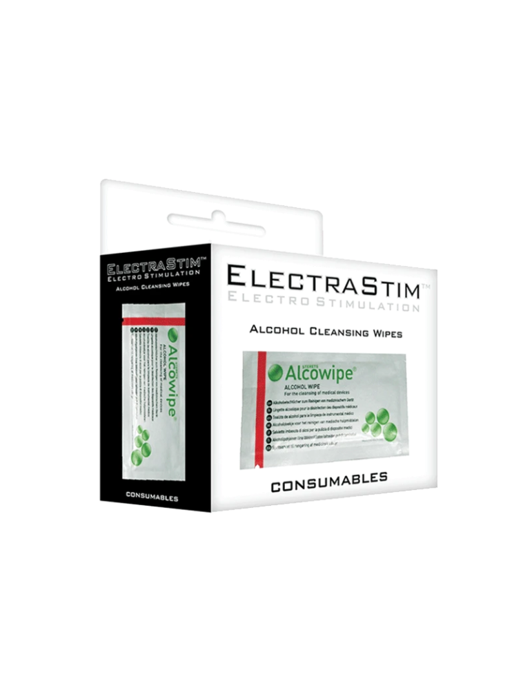 lingettes stérilisantes electrastim pack 10 unités