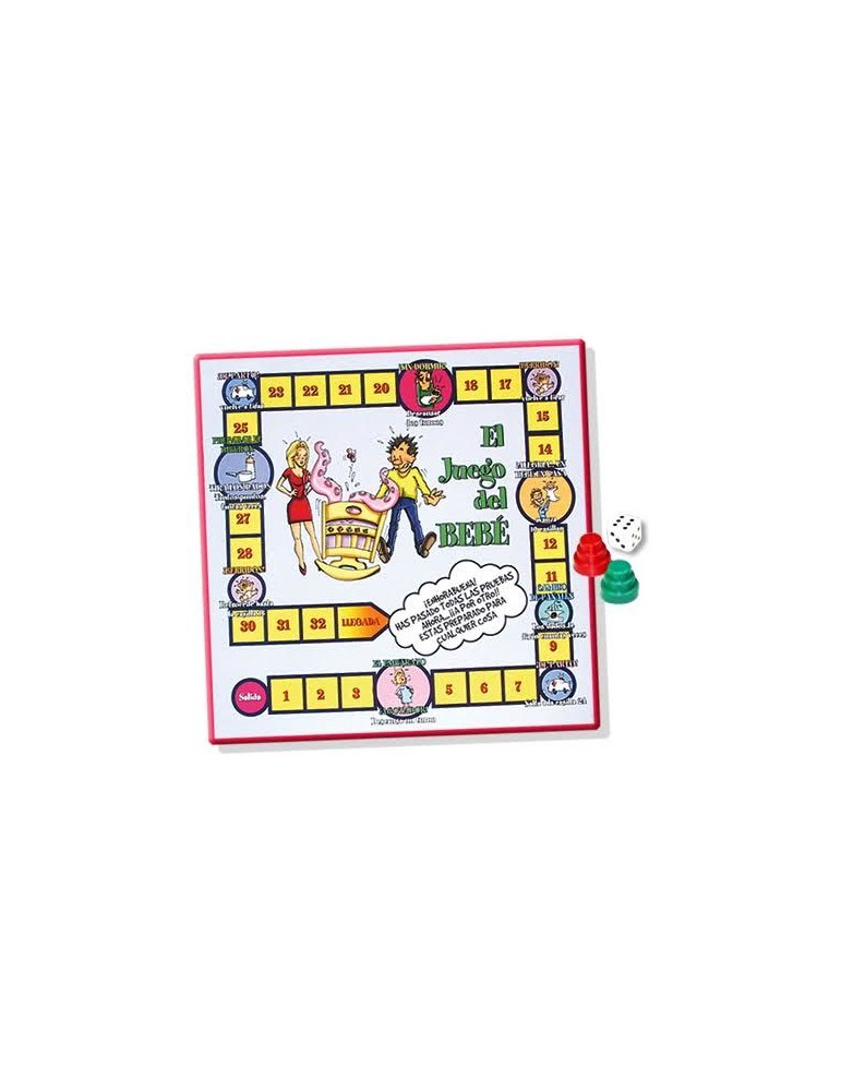 le jeu le bébé (mesure: 33,5 x 33,5 cm)