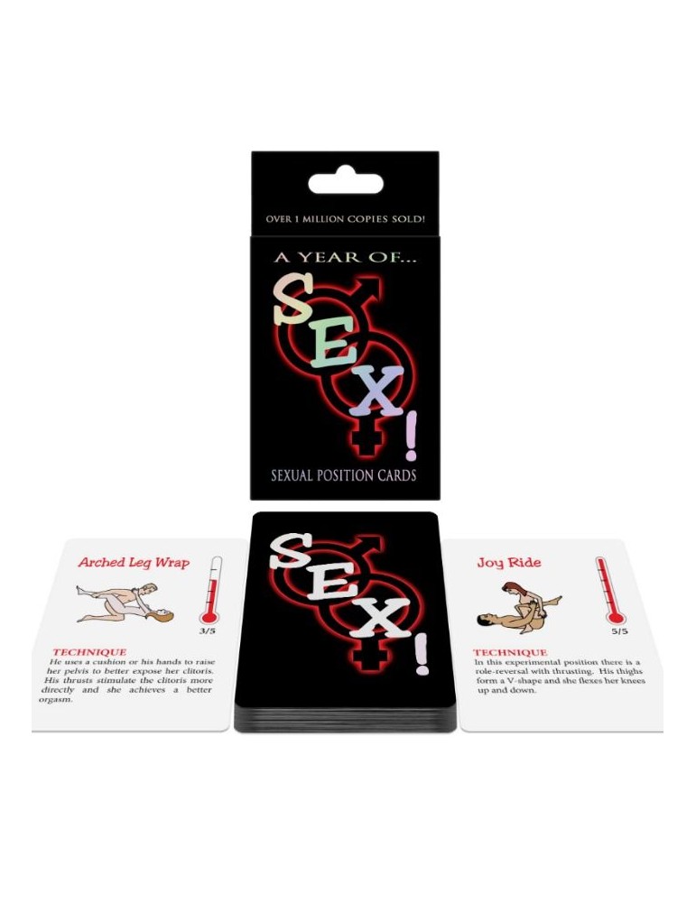 jeu de cartes positions sexuelles un an de ... sexe! dans