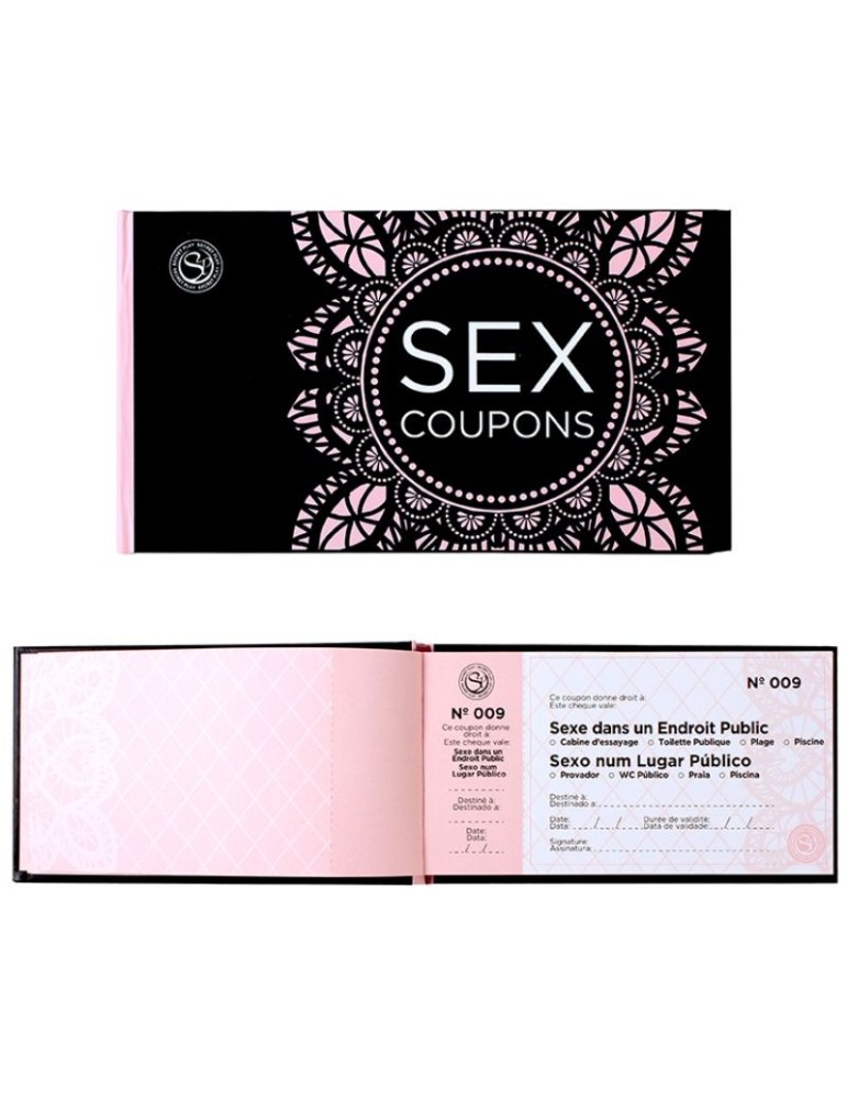 secretplay sex coupons bons de rachat sensuel (fr / pt)