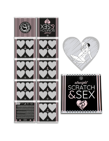 secretplay scratch & sex jeu de couples hétérosexuels (es / en / fr / pt / de)