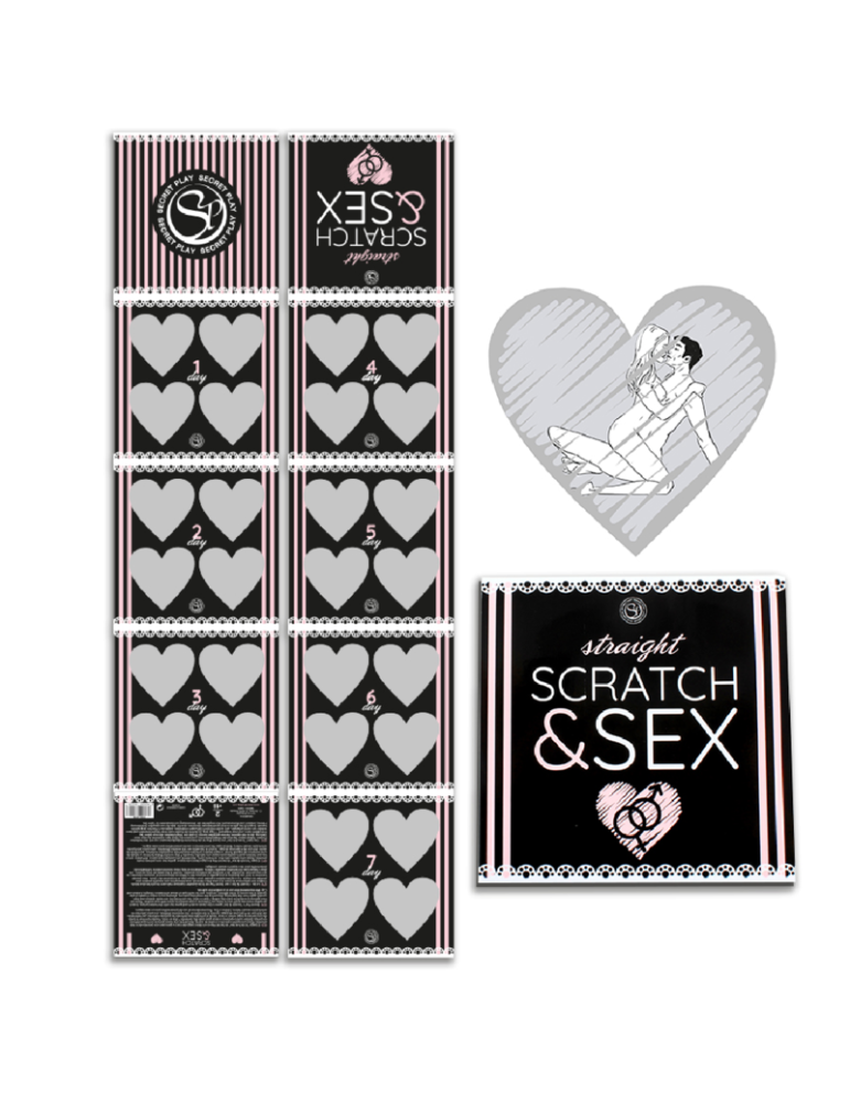 secretplay scratch & sex jeu de couples hétérosexuels (es / en / fr / pt / de)