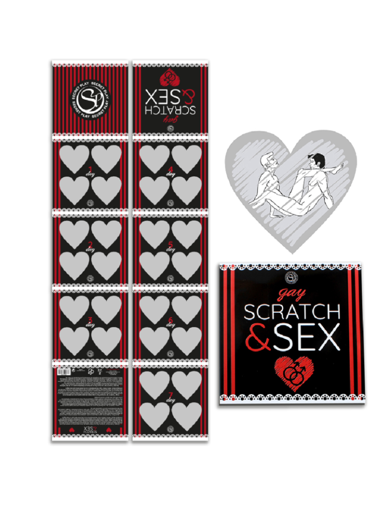 secretplay scratch & sex jeu de couples gay (es / en / fr / pt / de)