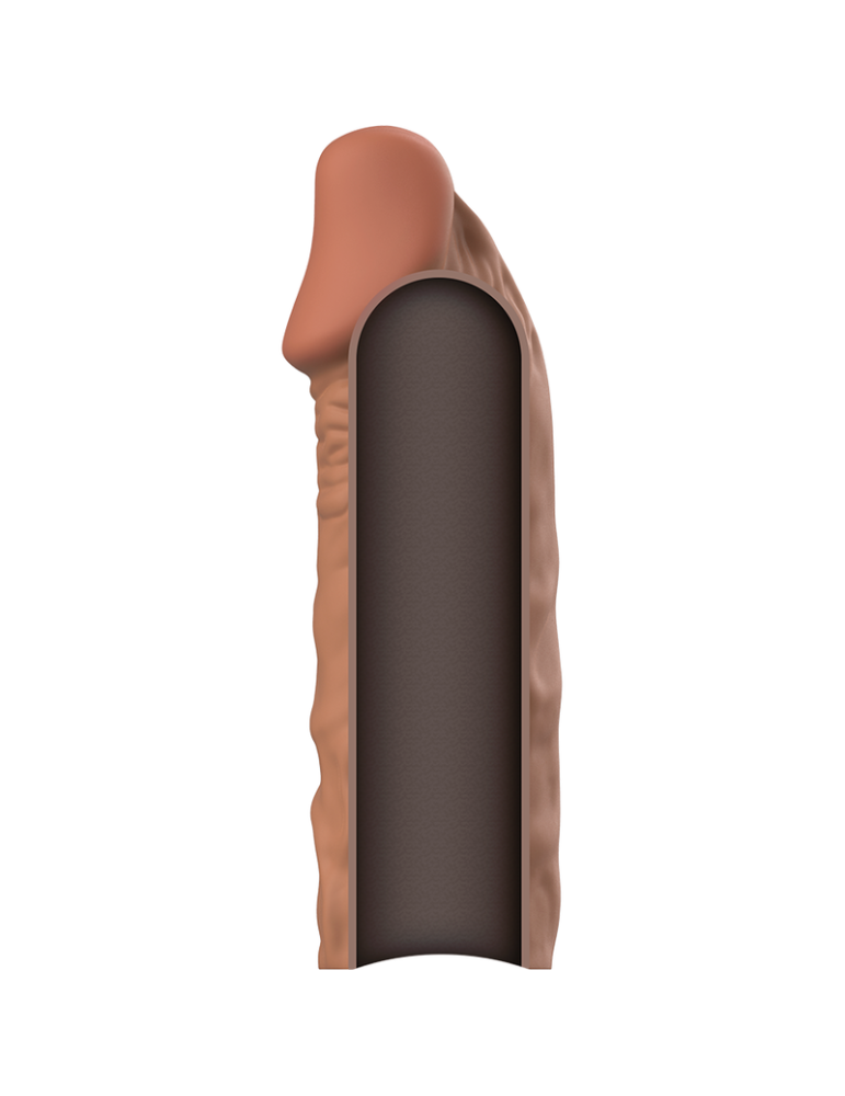 extension de pénis virilxl silicone v5 marron_3