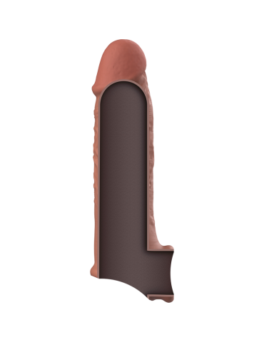 extension de pénis virilxl silicone v9 marron_3