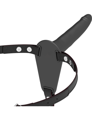 harnais en silicone noir soumis fétiche 15cm_5