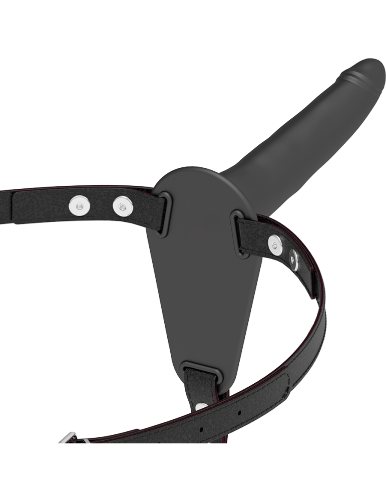 harnais en silicone noir soumis fétiche 15cm_5