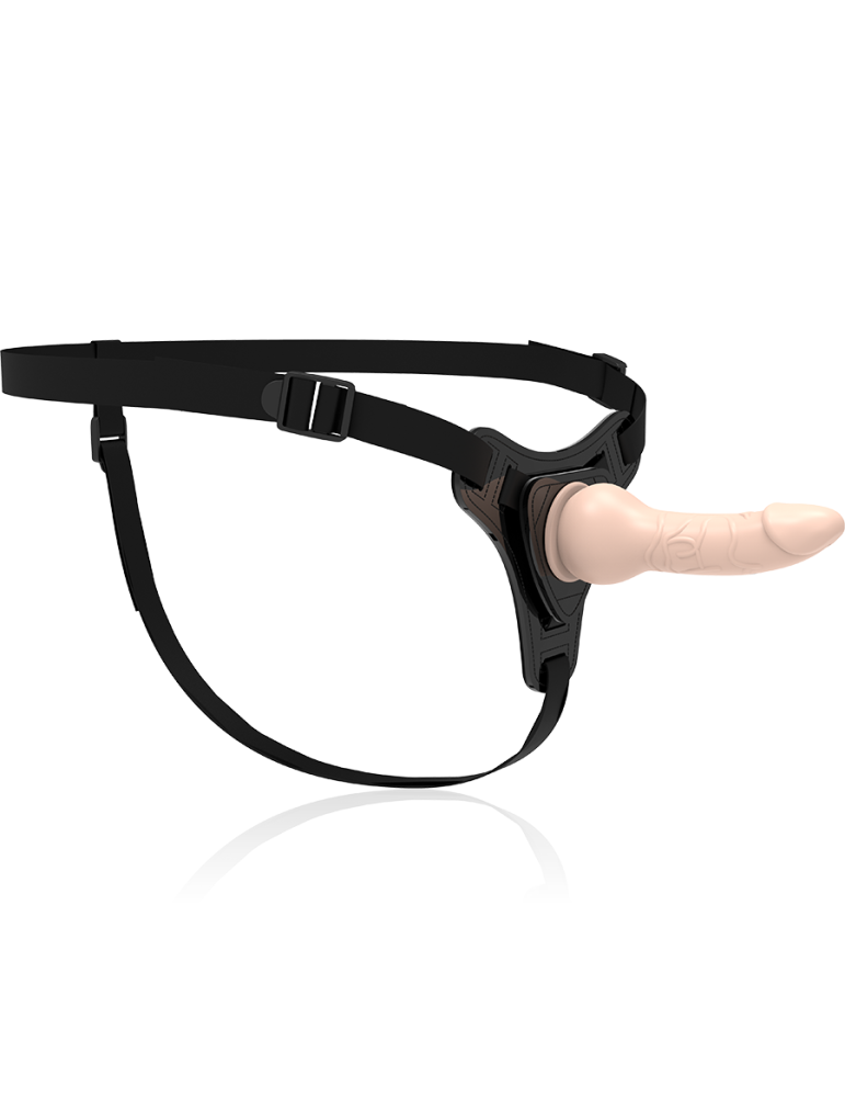 harnais de soumission fétiche silicone chair réaliste 16cm_3