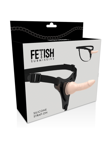 harnais de soumission fétiche silicone chair réaliste 16cm_5