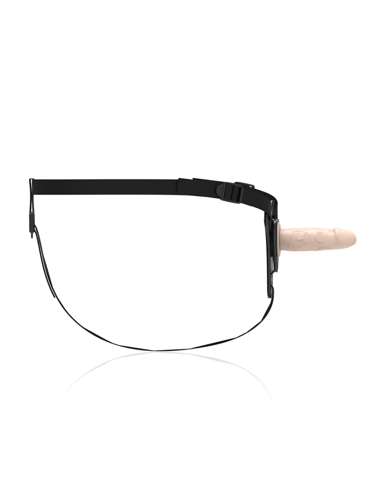 harnais de soumission fétiche silicone chair réaliste 16cm_2