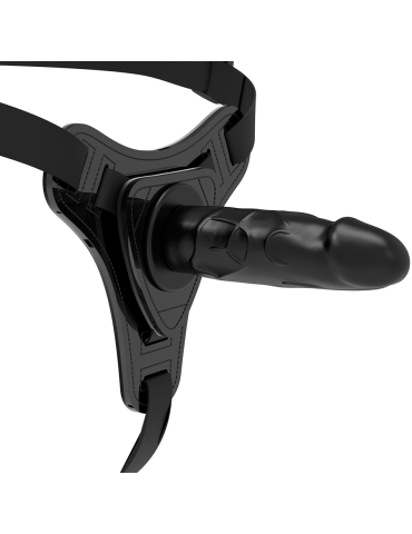 harnais en silicone noir soumis fétiche réaliste 16cm_3
